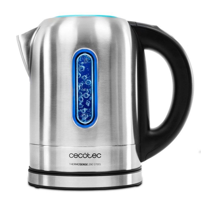 Cecotec thermosense kettle 290 steel/ 2200w/ capacity 1.7l