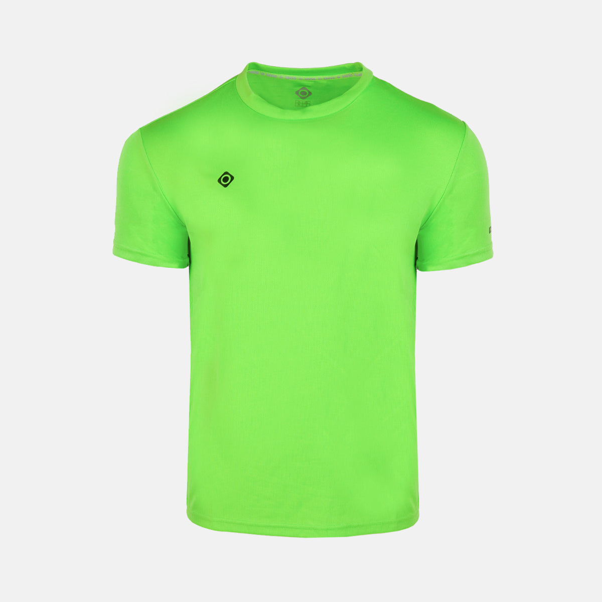 Izas- Camiseta Técnica para Hombre con Tecnología Dry Fit - Camiseta Deportiva de Manga Corta con Hydrospeed Que Expulsa el Sudor a la Superficie y Mantiene Seca la Piel - Creus Negro - Talla 3XL