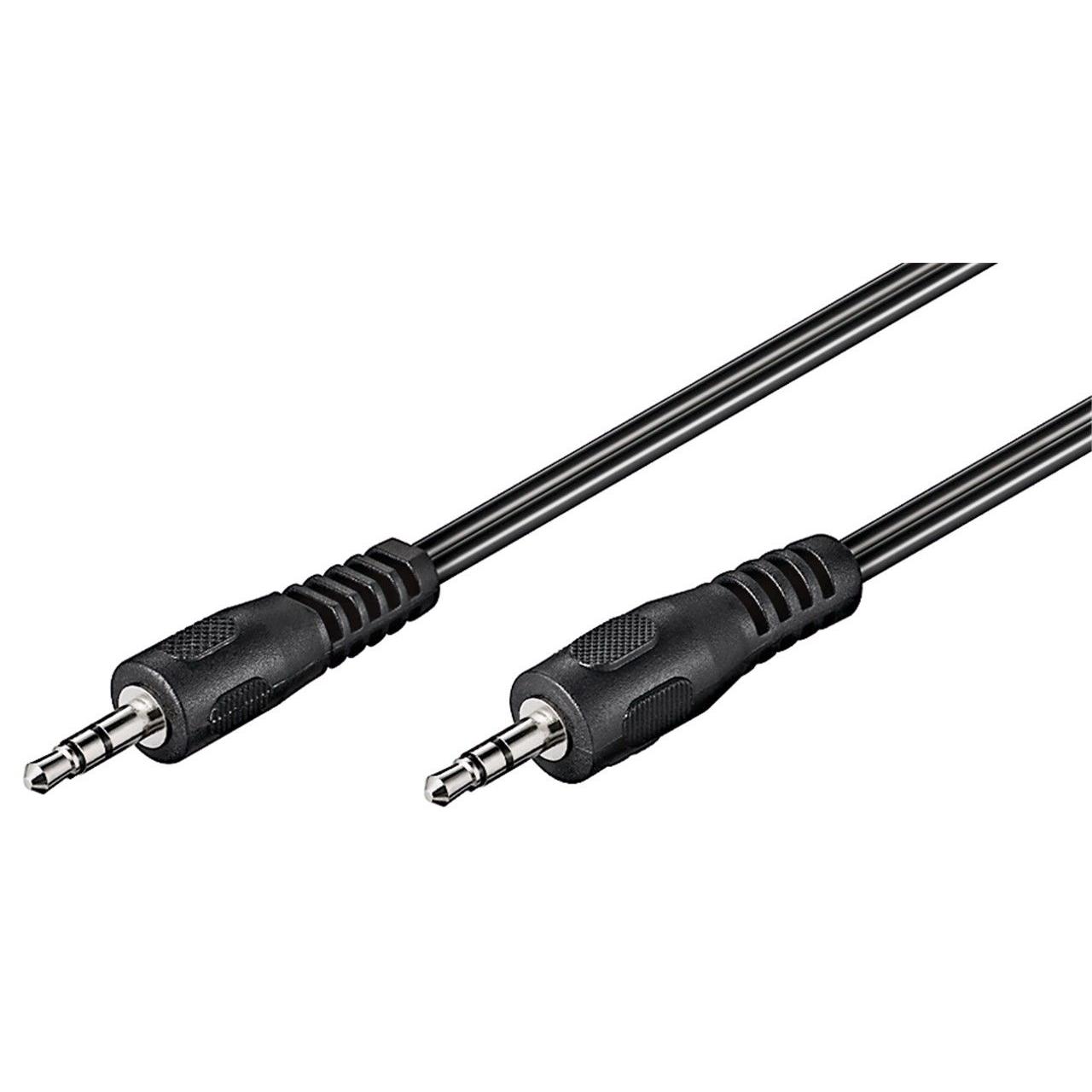 Cable de Audio Jack 3.5 Estéreo Macho-Macho 5m Goobay