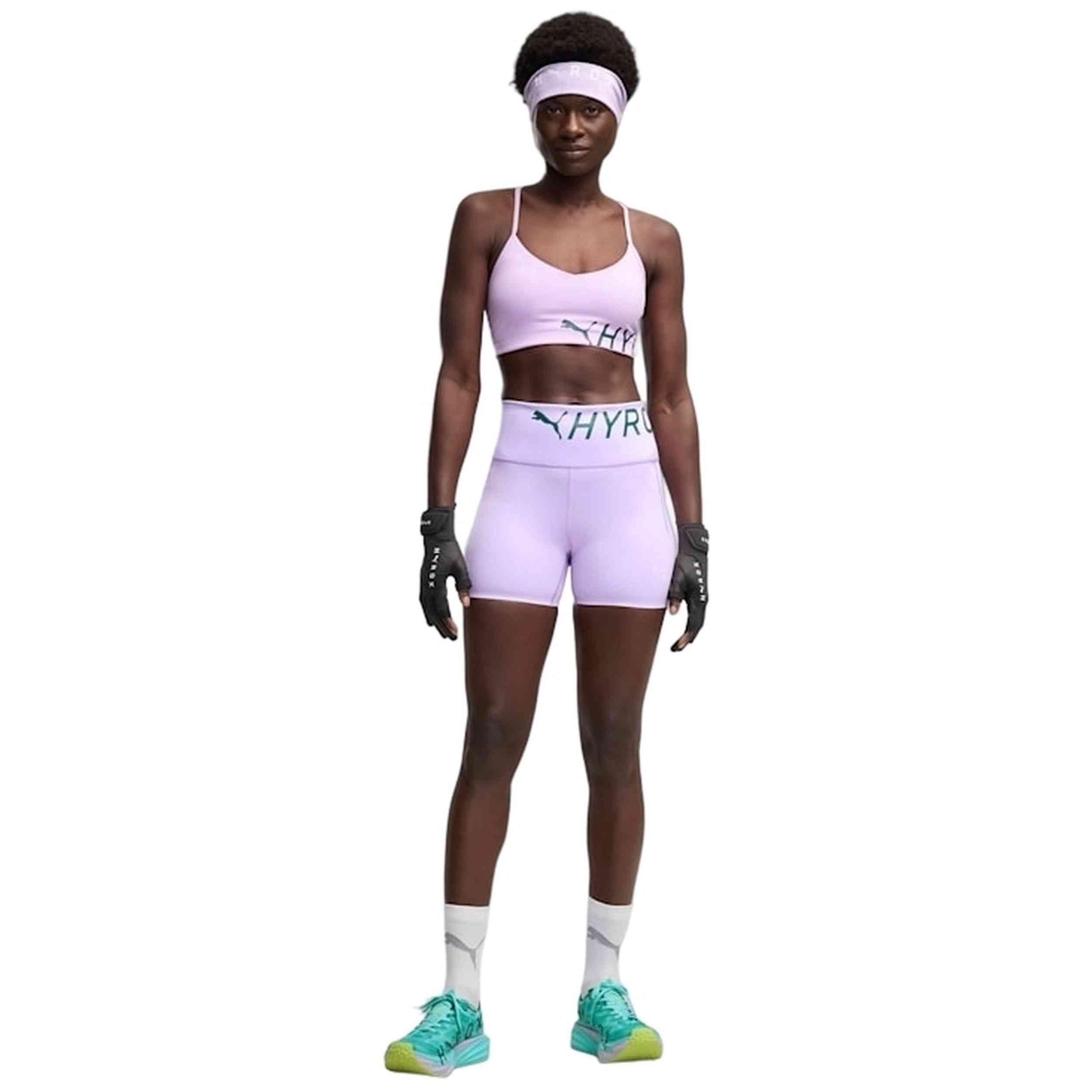 Mallas Puma modelo W Puma X Hyrox Pwrmo en color Lila
