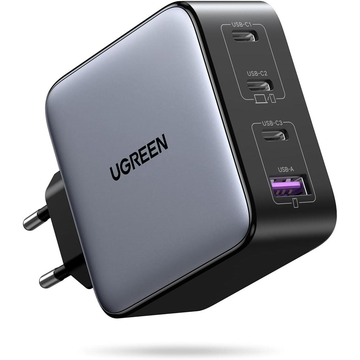 Cargador de pared Ugreen Nexode 100W USB C - 4 puertos