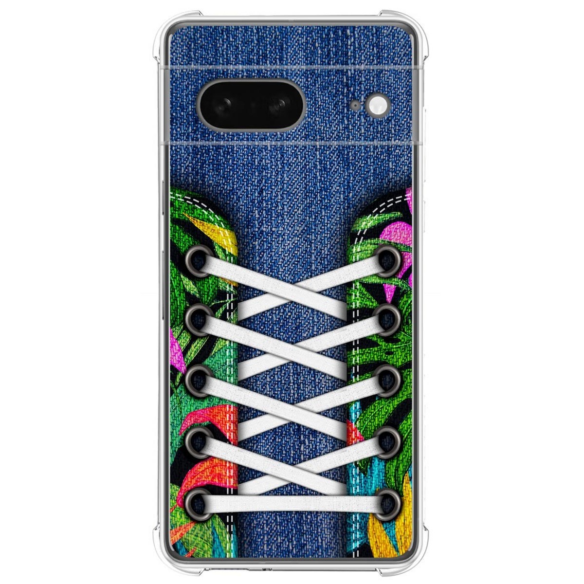 Funda Silicona Antigolpes para Google Pixel 7 5G diseño Zapatillas 13 Dibujos
