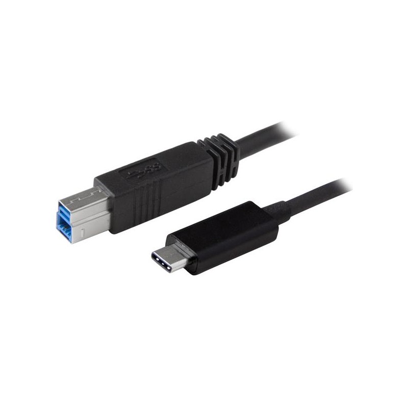 StarTech.com - Cable USB-C a USB-B de 1m - USB de 10Gbps - Cable para Datos - USB 3.2 Gen 2 - Cable de Transferencia de Datos US USB31CB1M