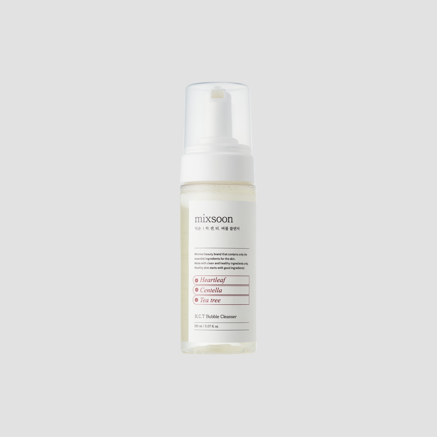 mixsoon - MIXSOON - H.C.T BUBBLE CLEANSER  - todo tipo de pieles