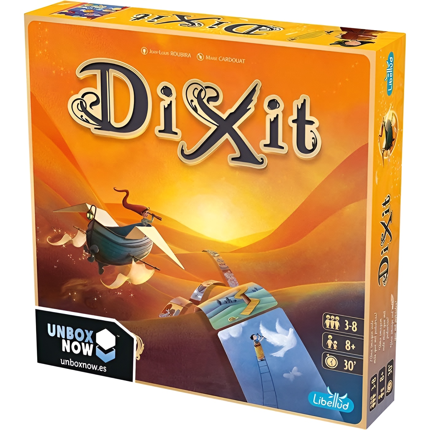 Asmodee - Dixit Classic - Juego de Mesa de Deducción con Cartas Ilustradas - Juego de Mesa en Español - Producto oficial