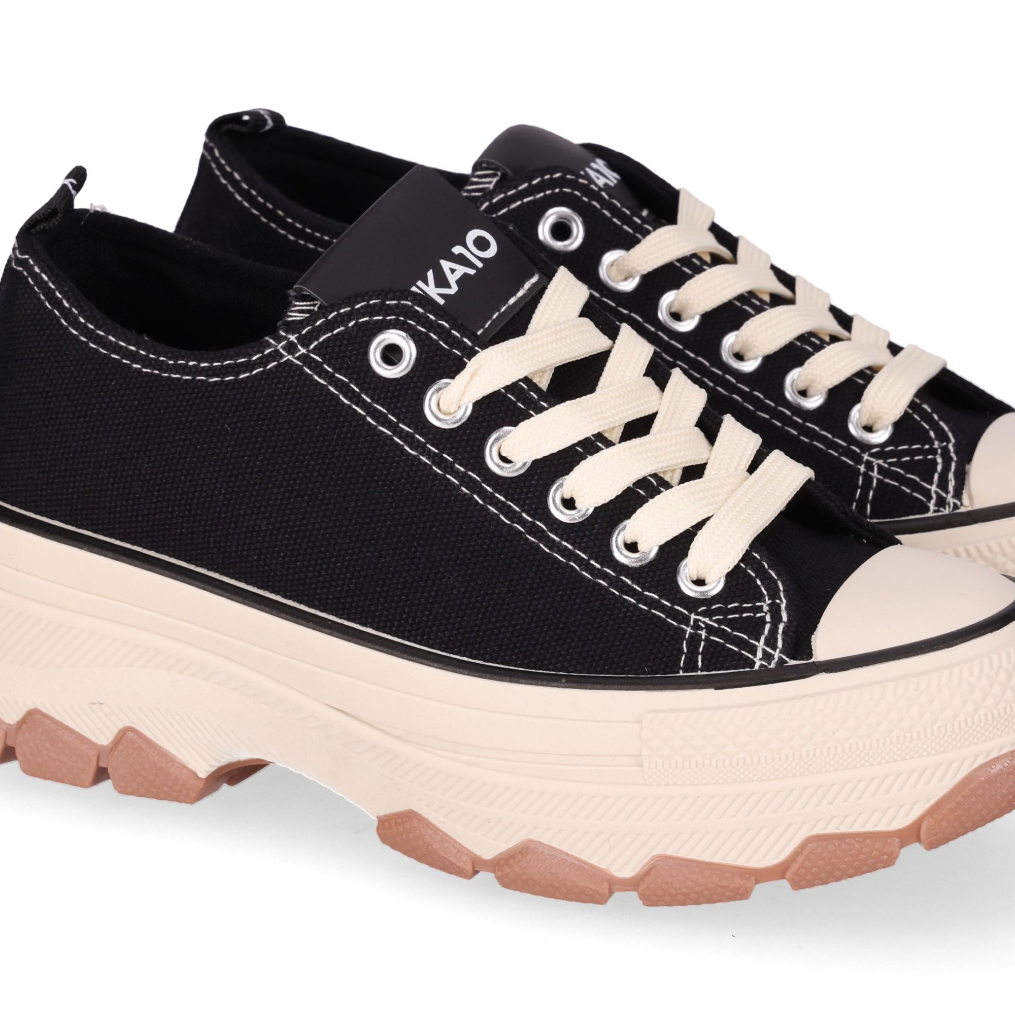 Chika10 VANIA 04 Zapatillas de Lona Negro/Black