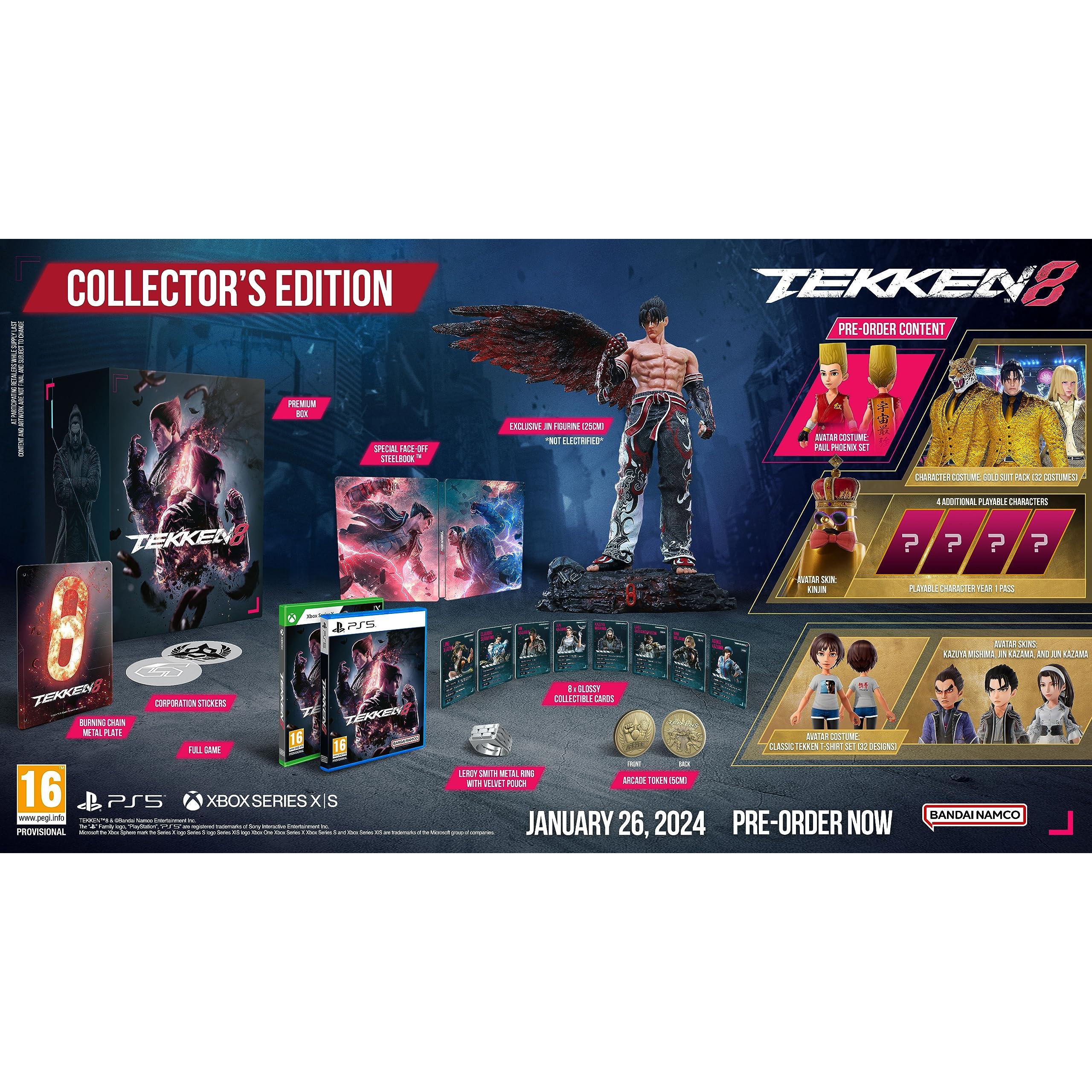 Tekken 8 XBOX - SERIES X PAL ESP - Nuevo - Collector Edition