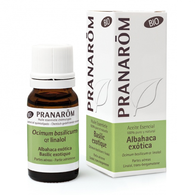 Aceite Esencial de Albahaca Exótica 10 ml Pranarom