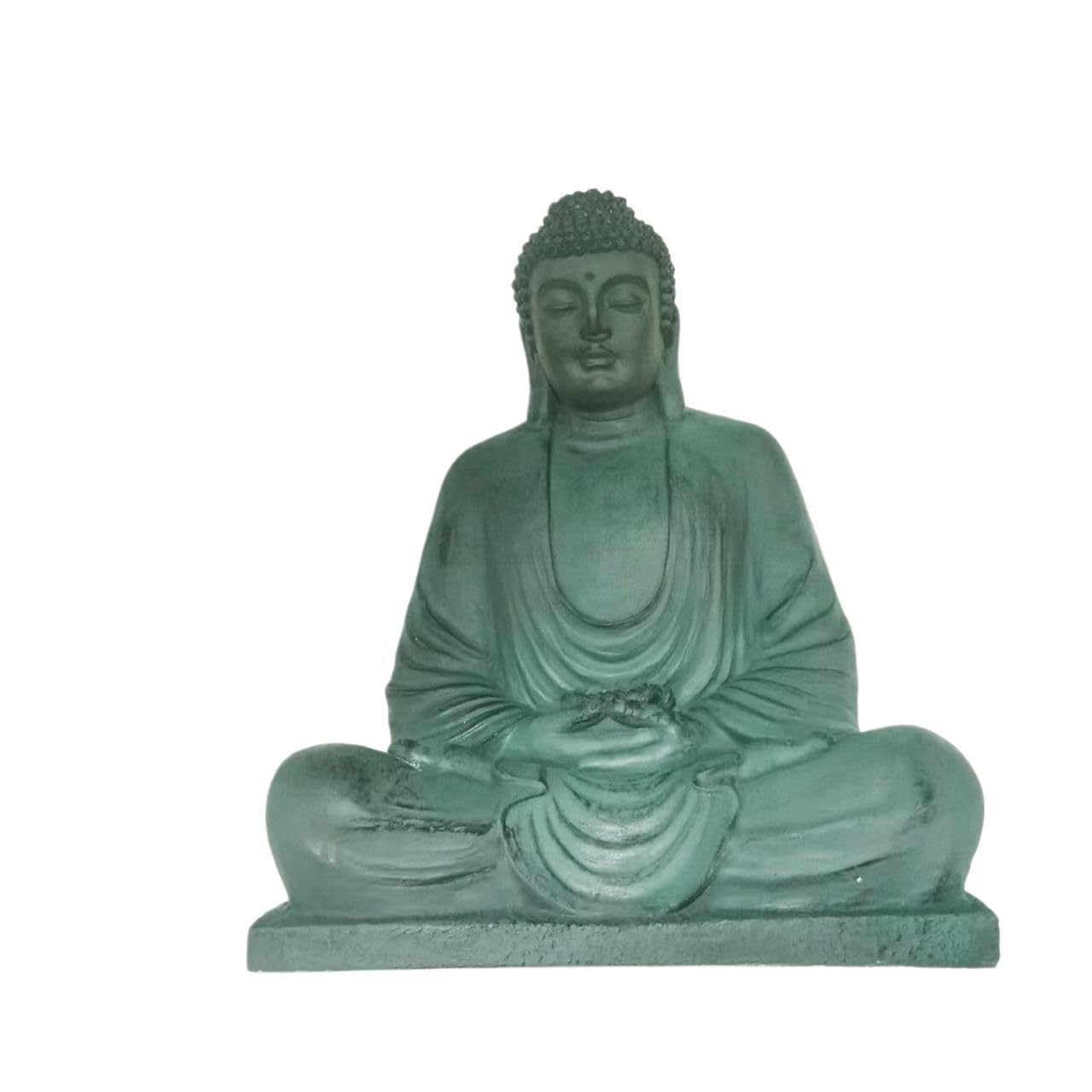 DUPI Buda SENTADO II de Jardin para Decoracion | Jardin Exterior | Estatua y Figura Decorativa | Peso 8 kg | Medidas 62x50x35 cm