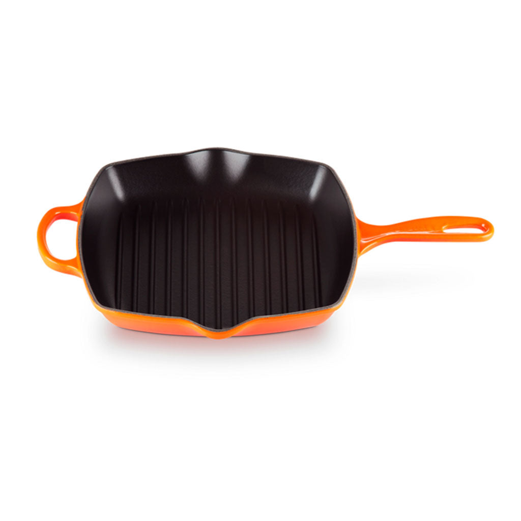 Sartén skillet grill cuadrada Le Creuset