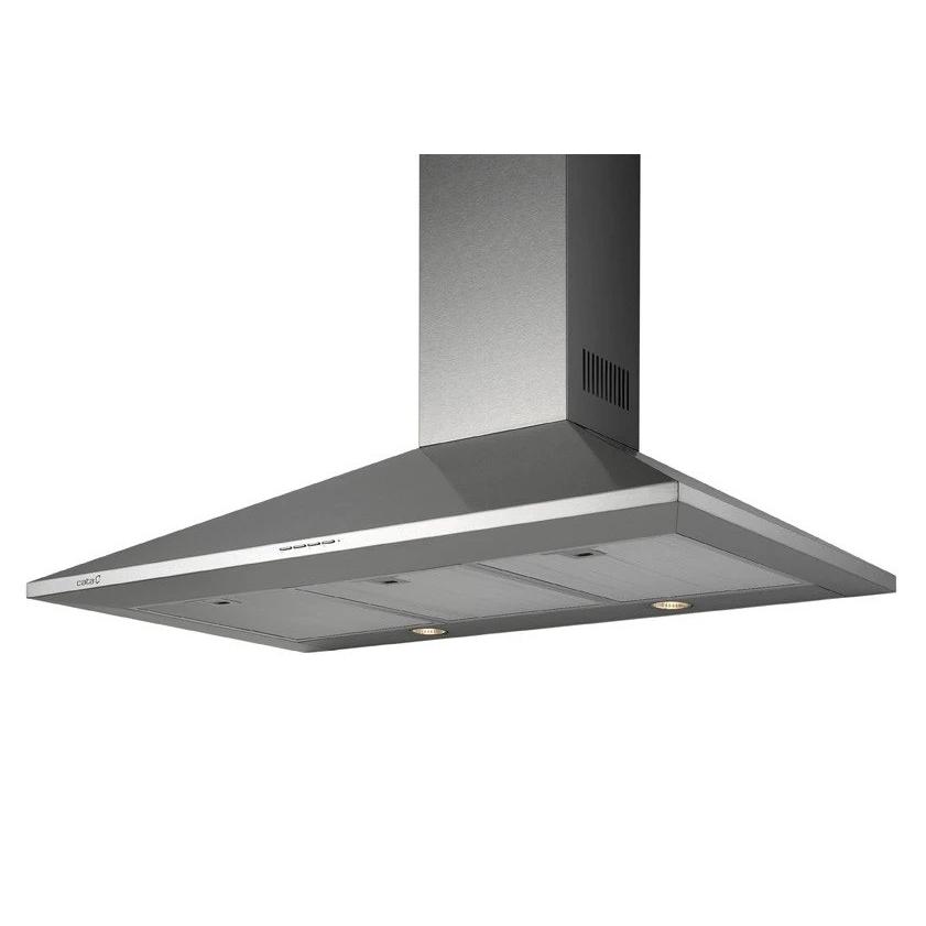 Campana Decorativa Piramidal CATA BETA 600 X /E 60cm 900m³/h Clase A Inox  | 02050305, 67dB, Niveles Extracción 3