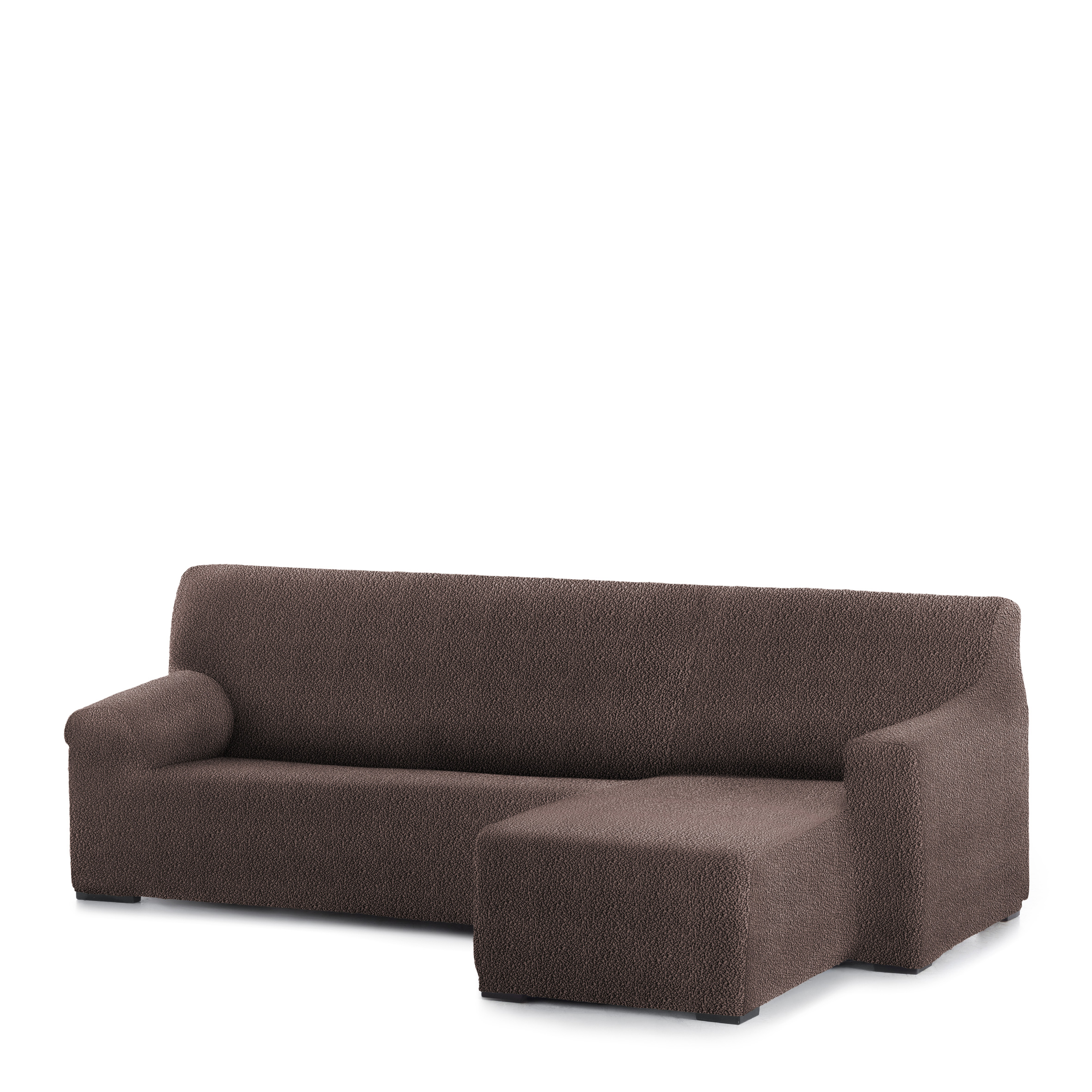 Funda de sofa m/0 ch. longue premium roc derecha (Mirando de frente) c/7 brazo corto, Tamaño brazo corto derecha, 170x310x110cm, Fábricada en España