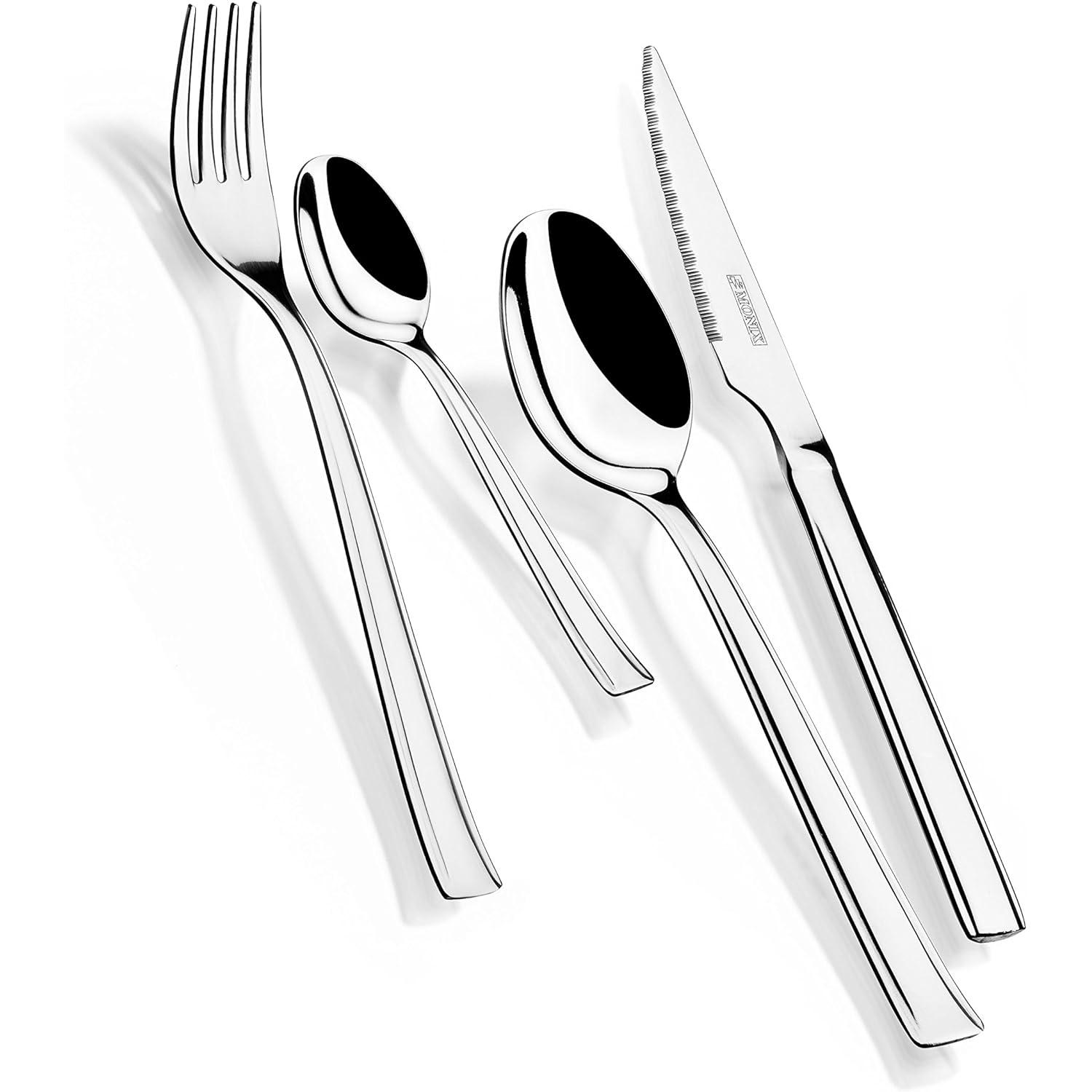 Juego de utensilios de cocina Monix 24 piezas Plata
