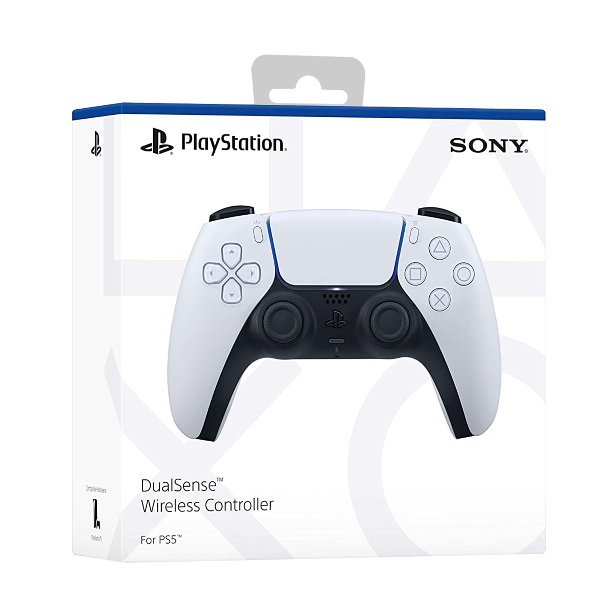 PlayStation Dualsense Wireless Controller - Mando PS5 Blanco con Tecnología Háptica