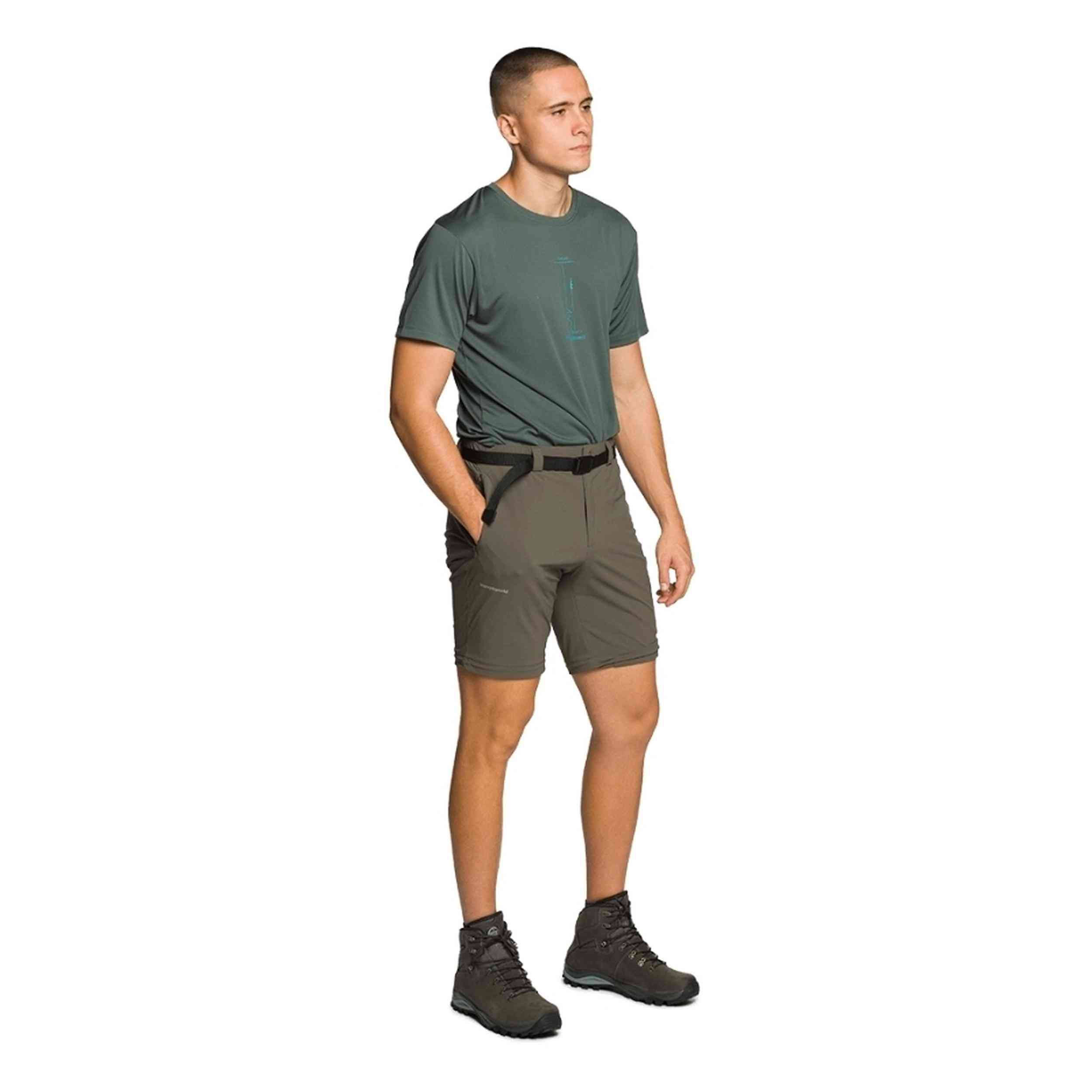Pantalones Convertibles Trangoworld para Hombre en color Verde