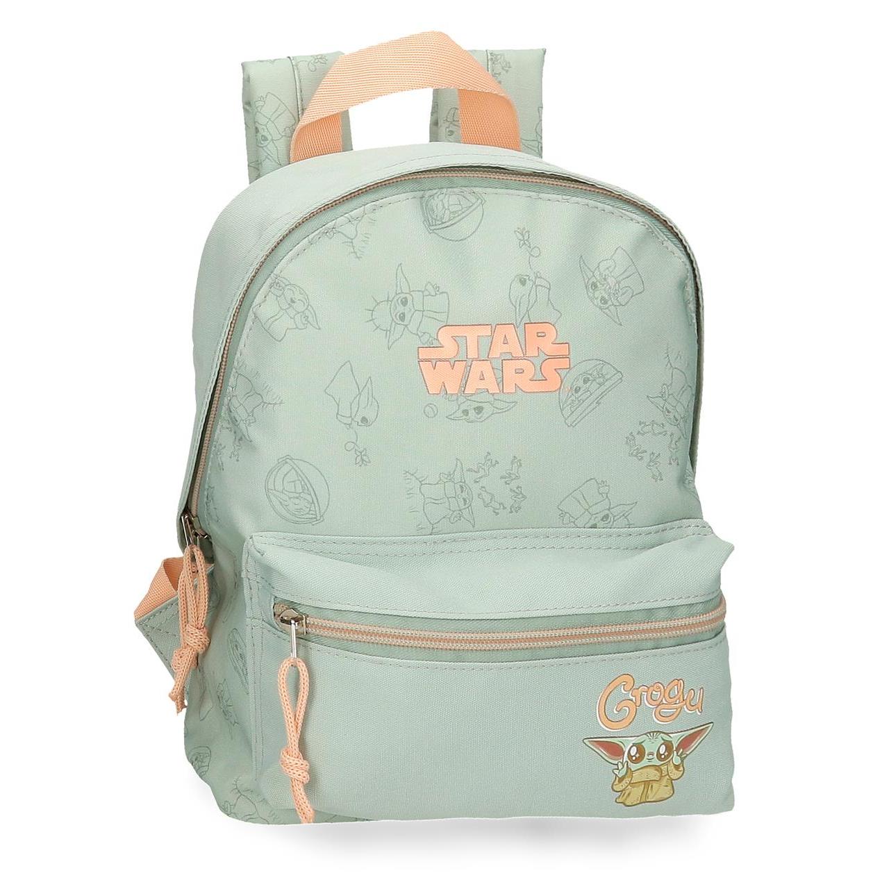 Star Wars Mochila Casual Poliéster Grogu Verde