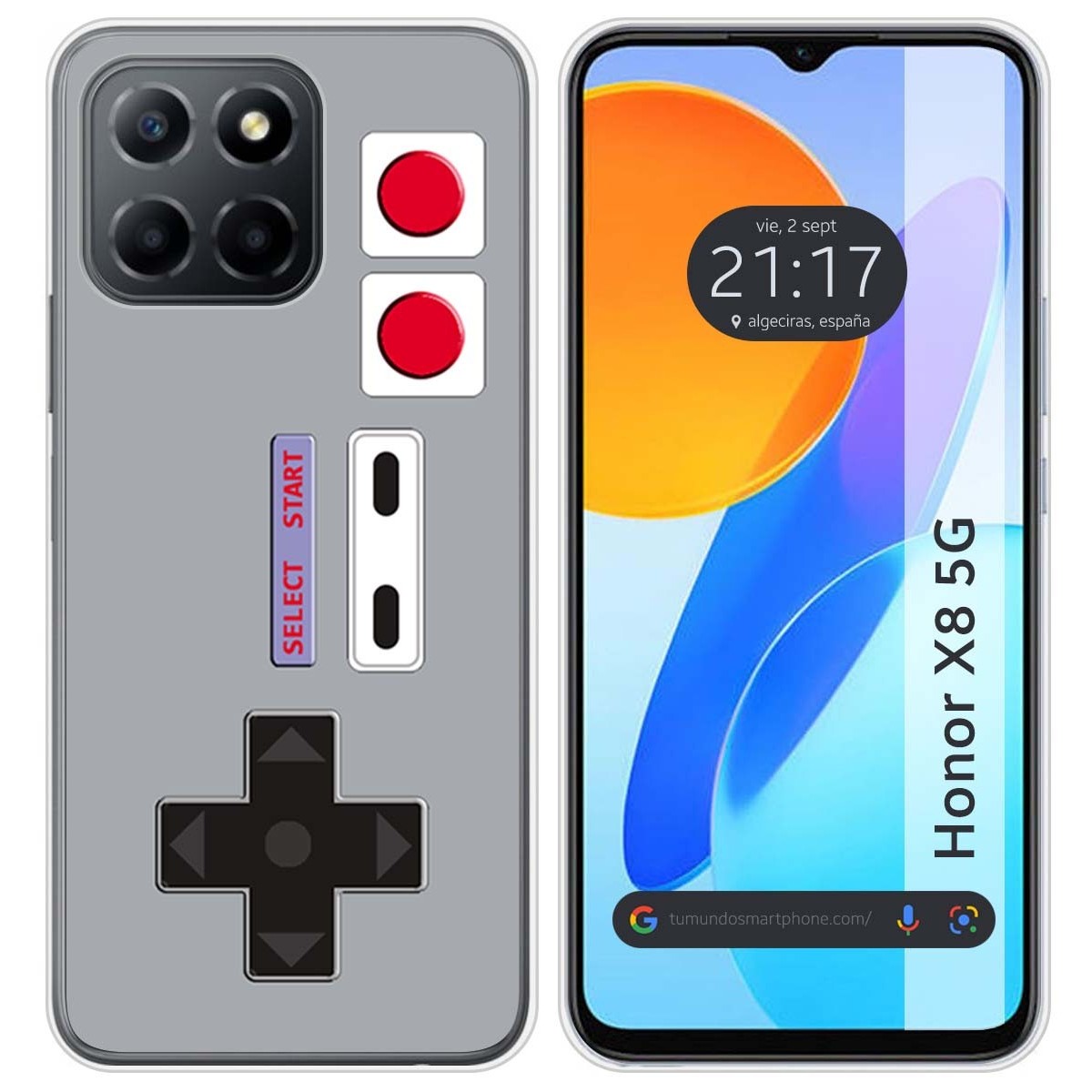 Tumundosmartphone Funda Silicona Huawei Honor X8 5G Gel TPU