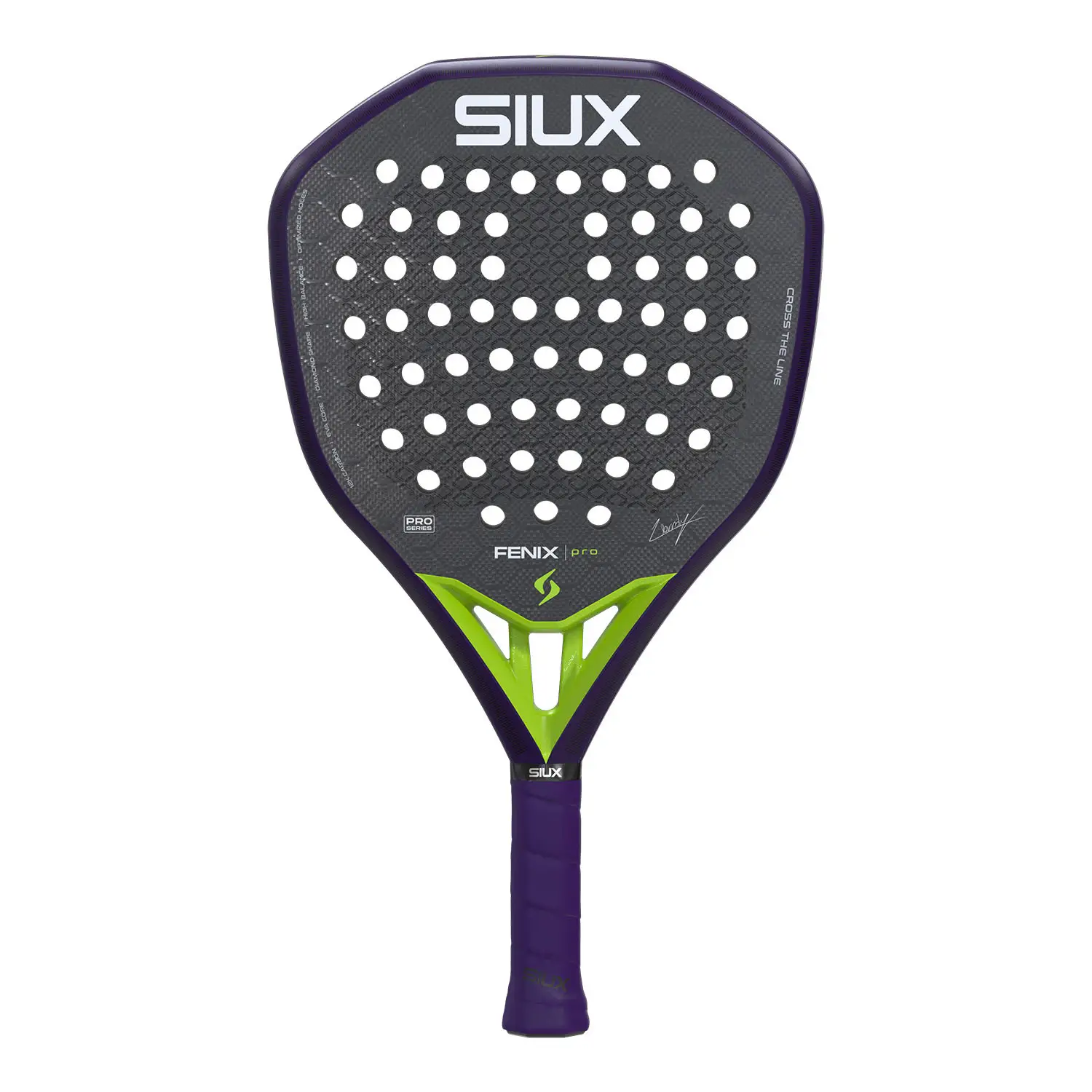 Pala de Pádel Siux Fenix Pro Glow Purple 2026