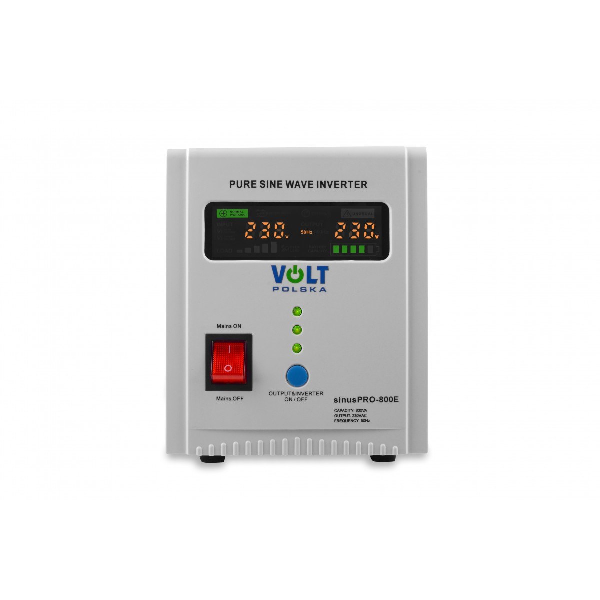 Fuente de alimentación de emergencia SINUS PRO 800 E 12/230 V (500/800 W)
