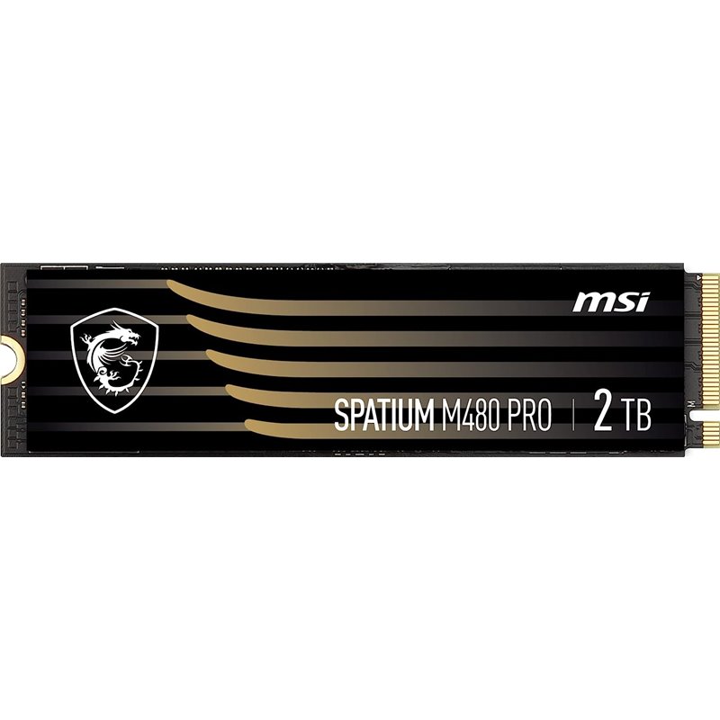 MSI SPATIUM M480 PRO 2TB PCIe Gen4 NVMe