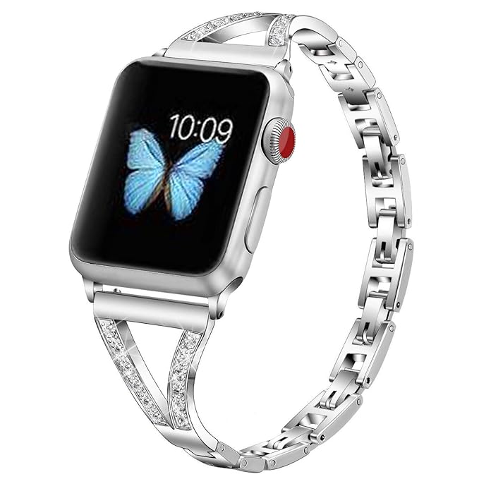 Correa de reloj inteligente de moda compatible con Apple Watch Series 10-6 38/40/41mm