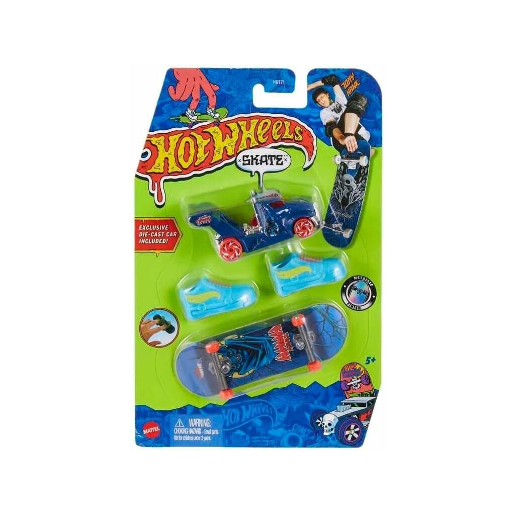 Hot Wheels Skate Pack Coche y Skate Vehículos de juguete y por control remotro Mattel