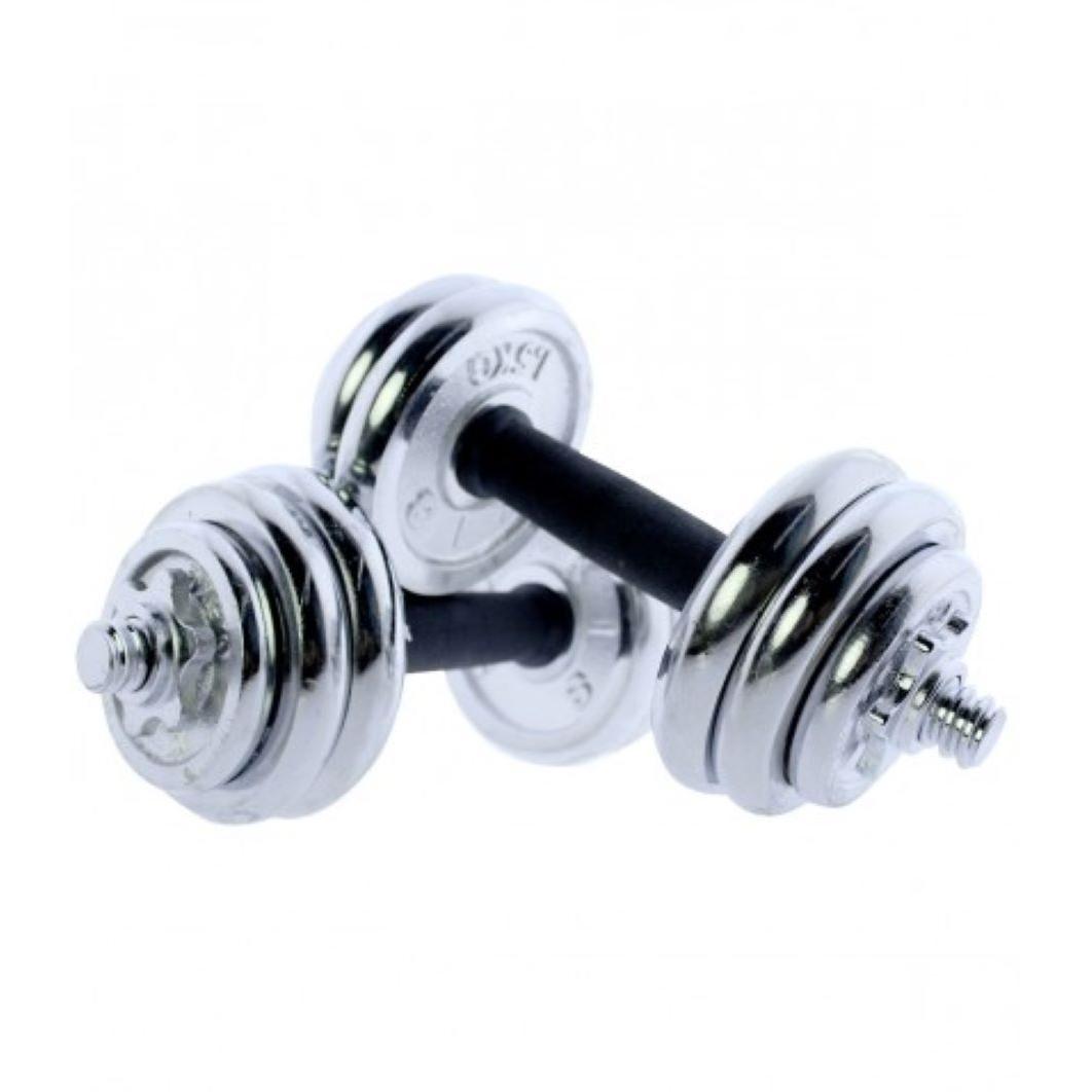Mancuernas Ajustables 15kg para Fitness Musculación en Casa