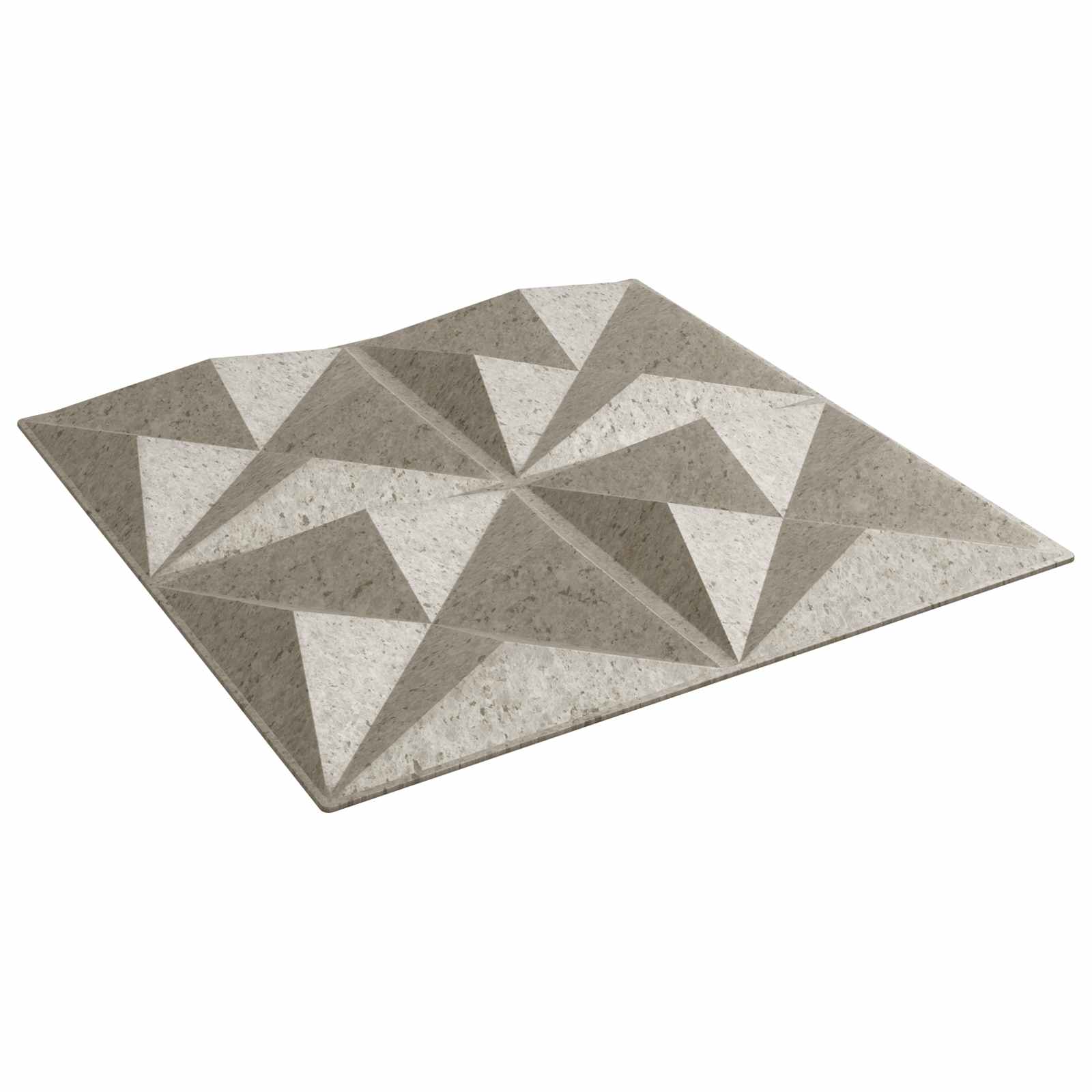 vidaXL Paneles de pared 48 pcs 50 x 50 cm Espuma XPS