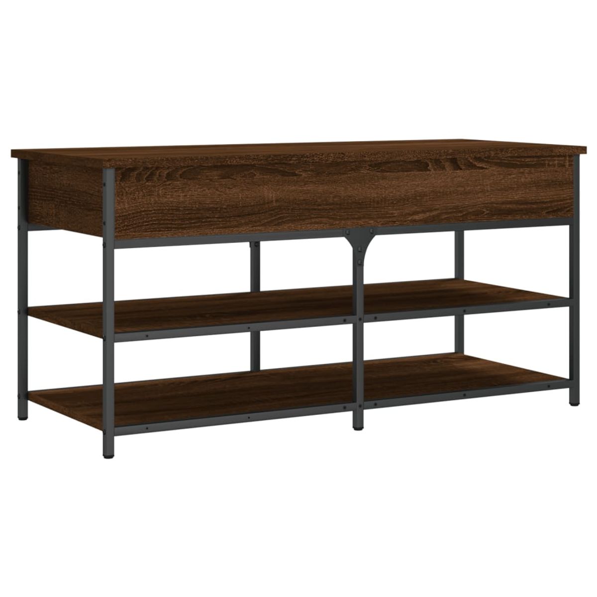 Banco zapatero Urma 2 estantes 50x100x42,5 cm