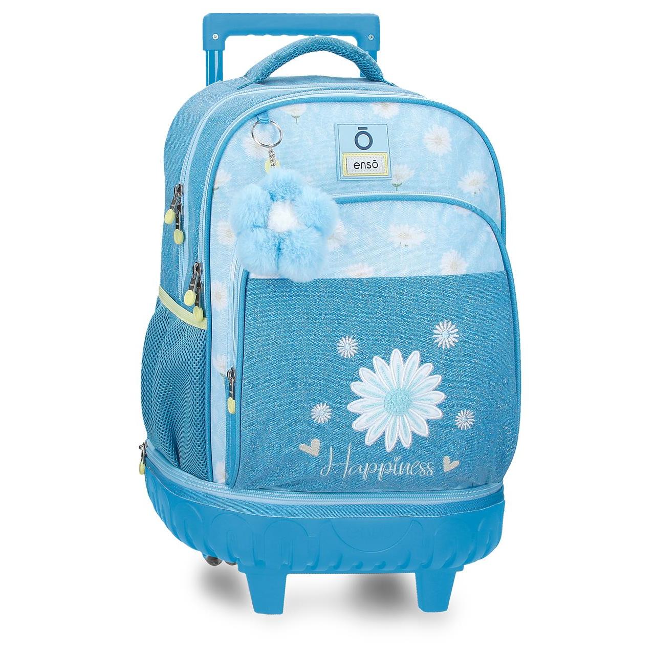 Mochila compact desmontable Enso Happiness Denim 32 cm x 43 cm x 21 cm