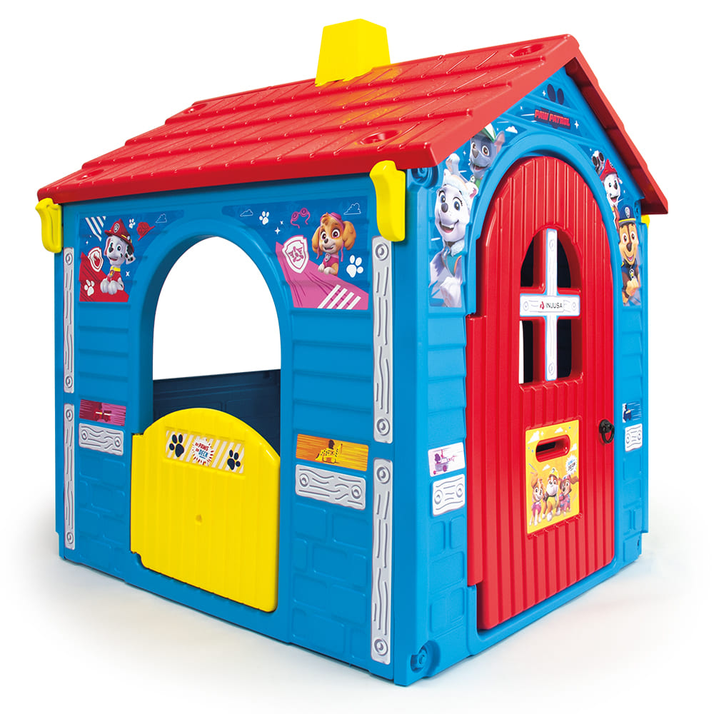 Injusa Casa de Juguete Country House para Niños de 3 a 6 Años con 3 Puertas de Acceso y 1 Ventana | Licencia Oficial |  Tamaño Grande