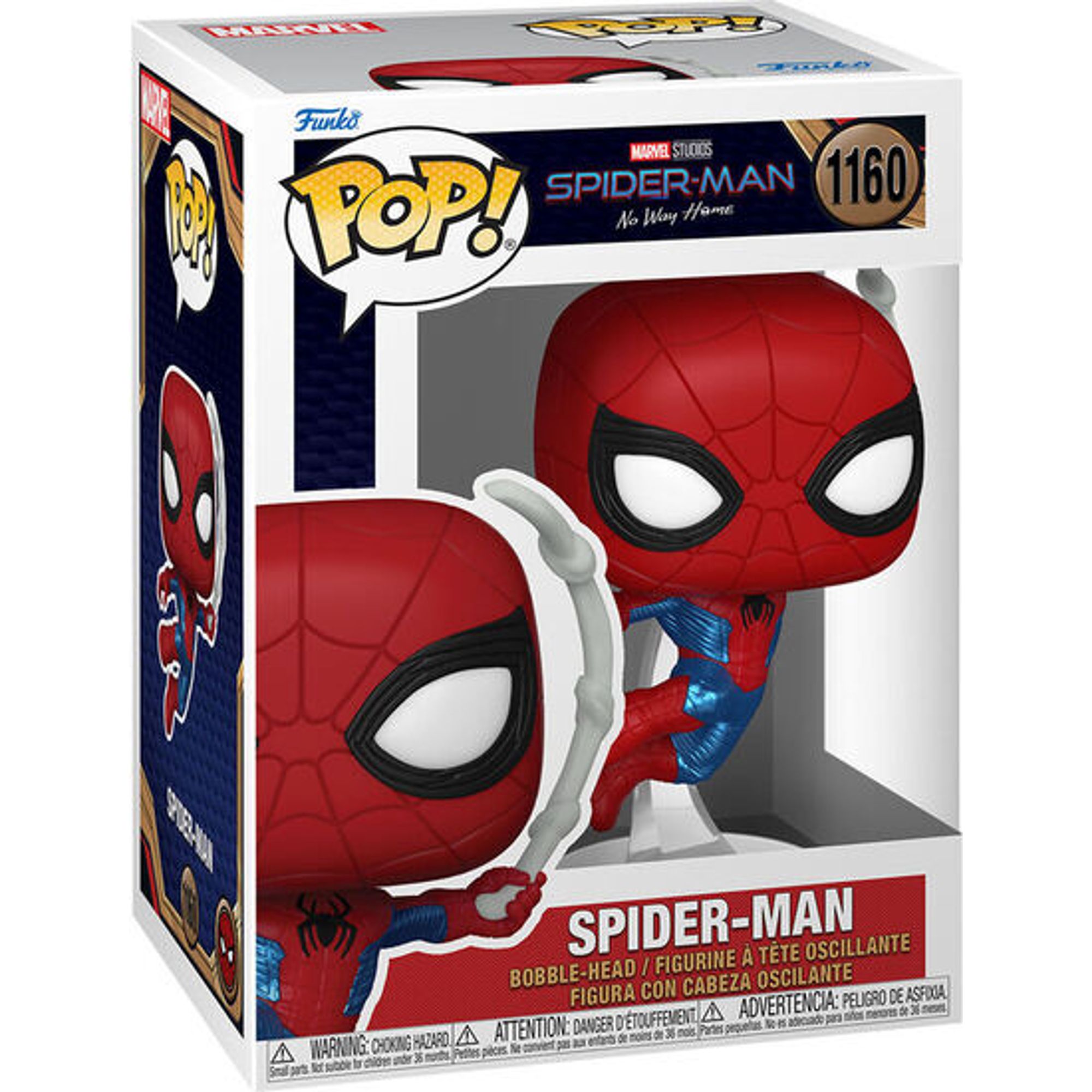 Funko - Figura Pop Marvel Spider-Man No Way Home Spider-Man - Funko Pop Coleccionable De Edición Limitada - Funko Pop Diseño Detallado Y Realista - Funko Pop Ideal Para Regalo - Funko Pop Gran Variedad De Personajes