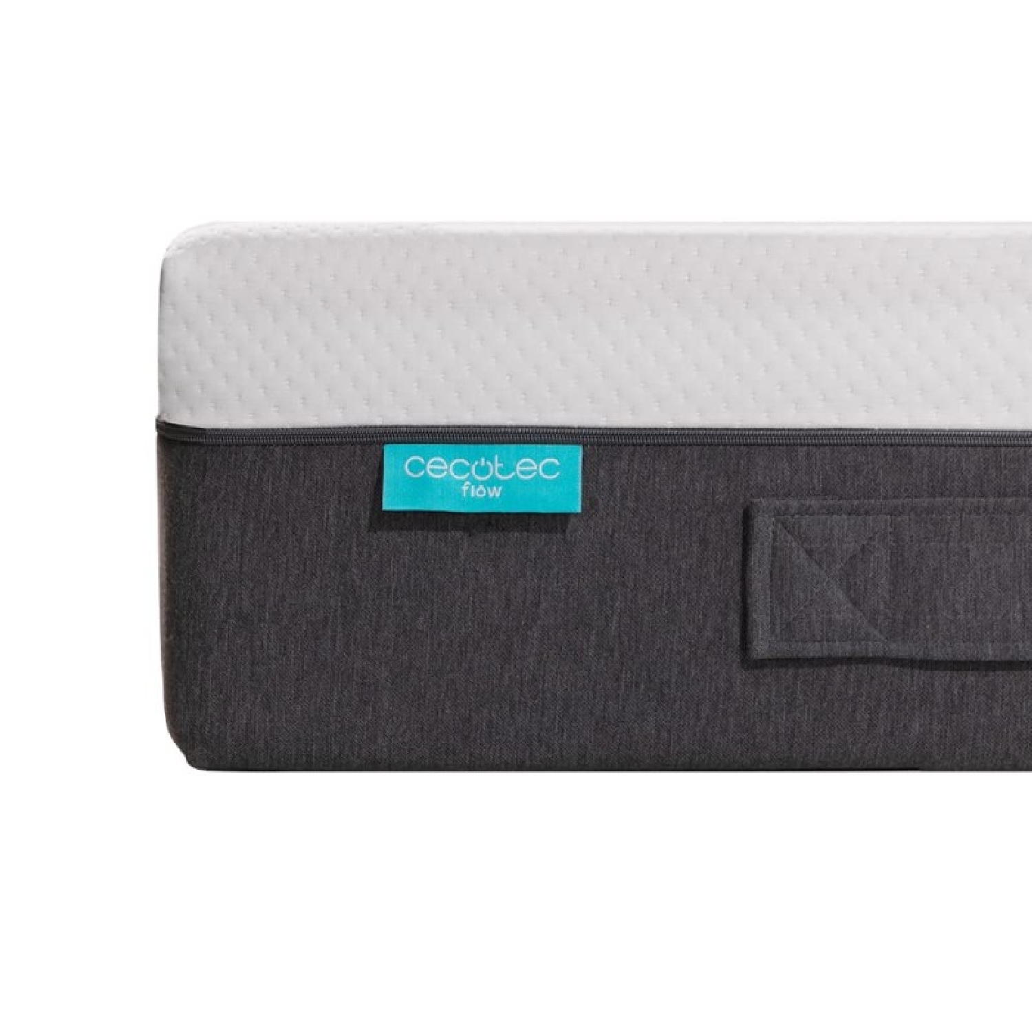 Cecotec Colchón Viscoelástico y Enfundable Flow Hybrid 90x200. Muelles Ensacados SpringCore Altura 25 cm Firmeza Alta SeparateMuv MorphoAdapt