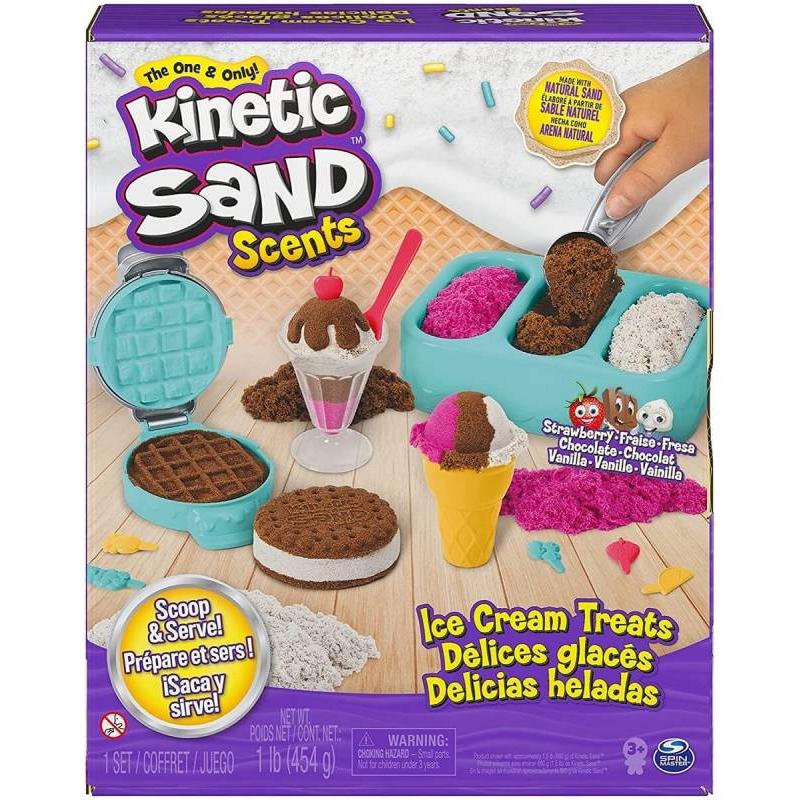 KINETIC SAND SET DELICIAS HELADAS ARENA MÁGICA