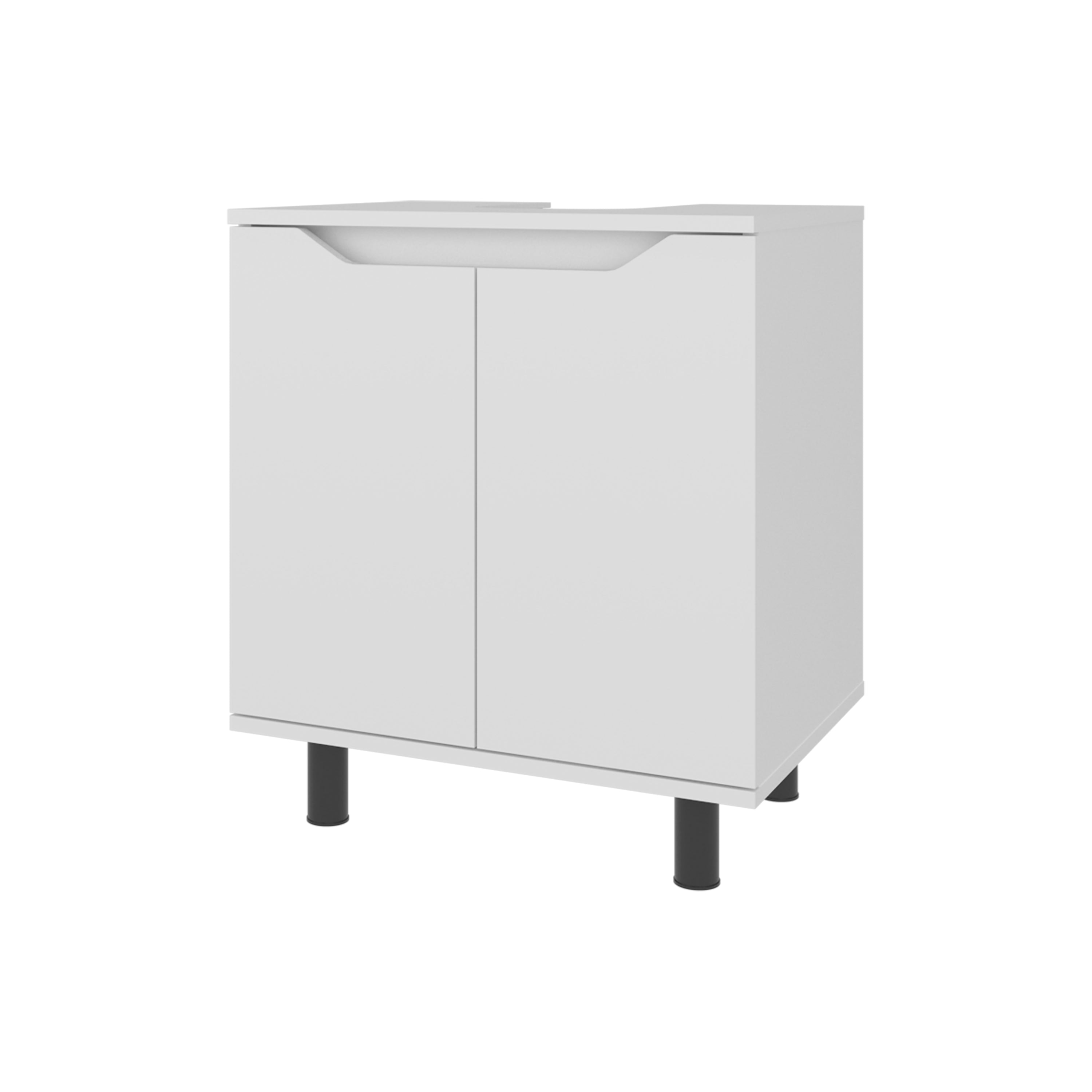 Londres mueble de baño para lavamanos pedestal con puertas dobles