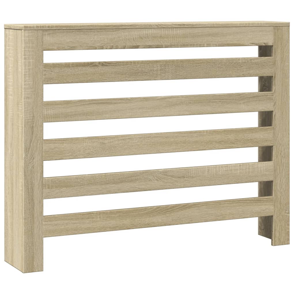 vidaXL Cubierta de radiador madera 104x20x82 cm Color Madera antigua,  Roble ahumado,  Roble y mas