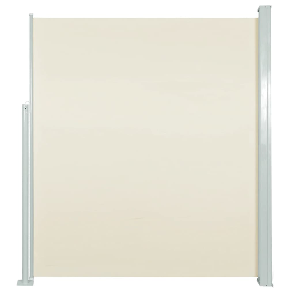 vidaXL Toldo lateral retráctil 120x300 cm Color Crema, Azul, Marrón