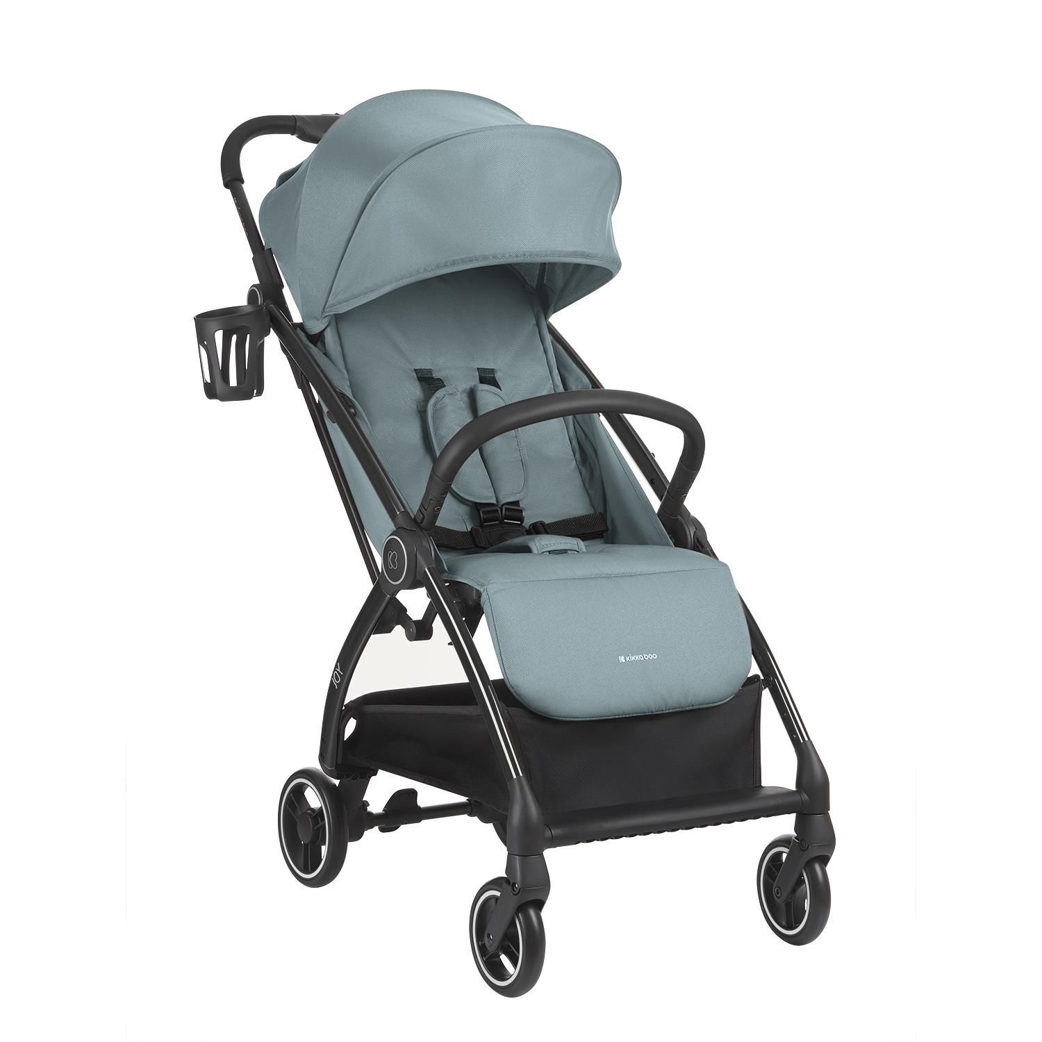 Silla de paseo autoplegable Joy Menta/Azul
