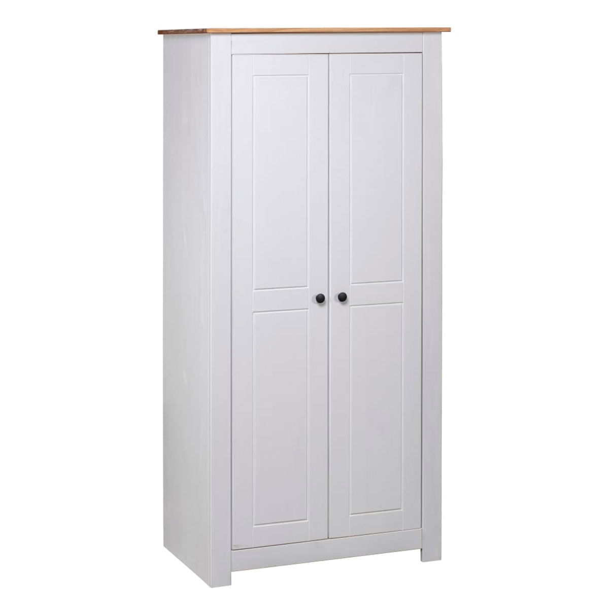 Armario Panamá 2 puertas madera de pino 171,5x80x50 cm