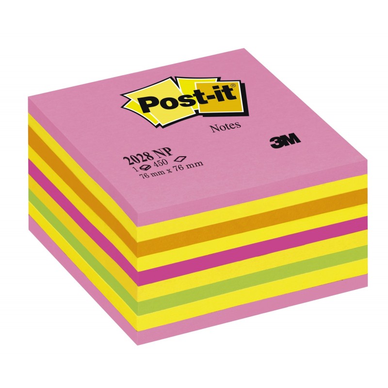 Post-It - Würfel 2028NP cuaderno y block Multicolor 2028NP