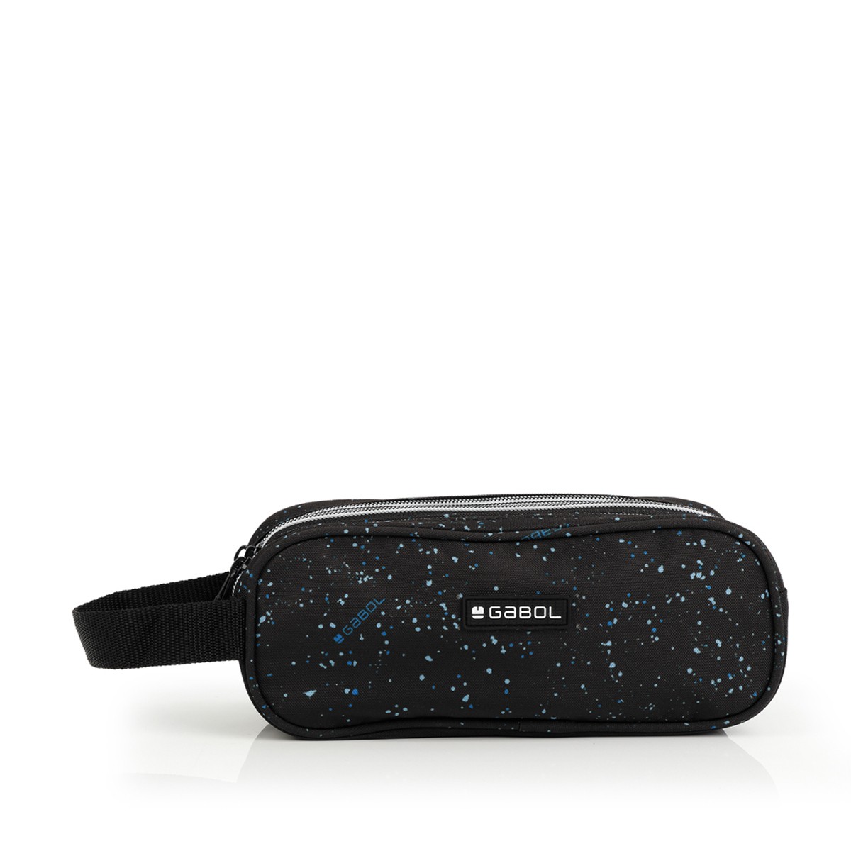 Estuche Triple Gabol Galaxy Impermeable con Asa - 22x9x9 cm, Material Libre de PVC, Ideal para Escuela y Oficina