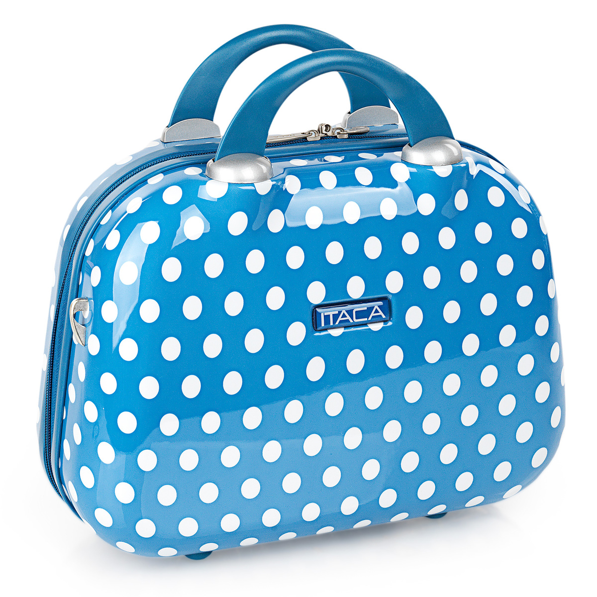 Neceser Mujer Y Infantil PC Policarbonato Neceser Viaje De Calidad Rígido Con Asa Superior Y Correa Ajustable Para El Hombro Elegante Para Mujer Y Niña Marca De ITACA