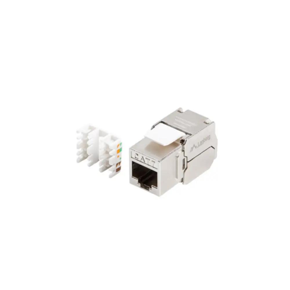 Módulo de pared Lanberg KSF7-2000 RJ-45 Hembra LSA Acero inoxidable