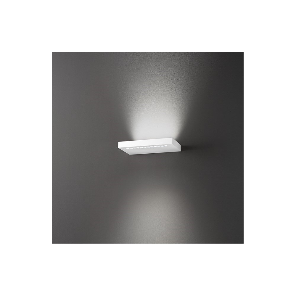 Aplique LED BED de aluminio 16W 28 cm Blanco Perenz