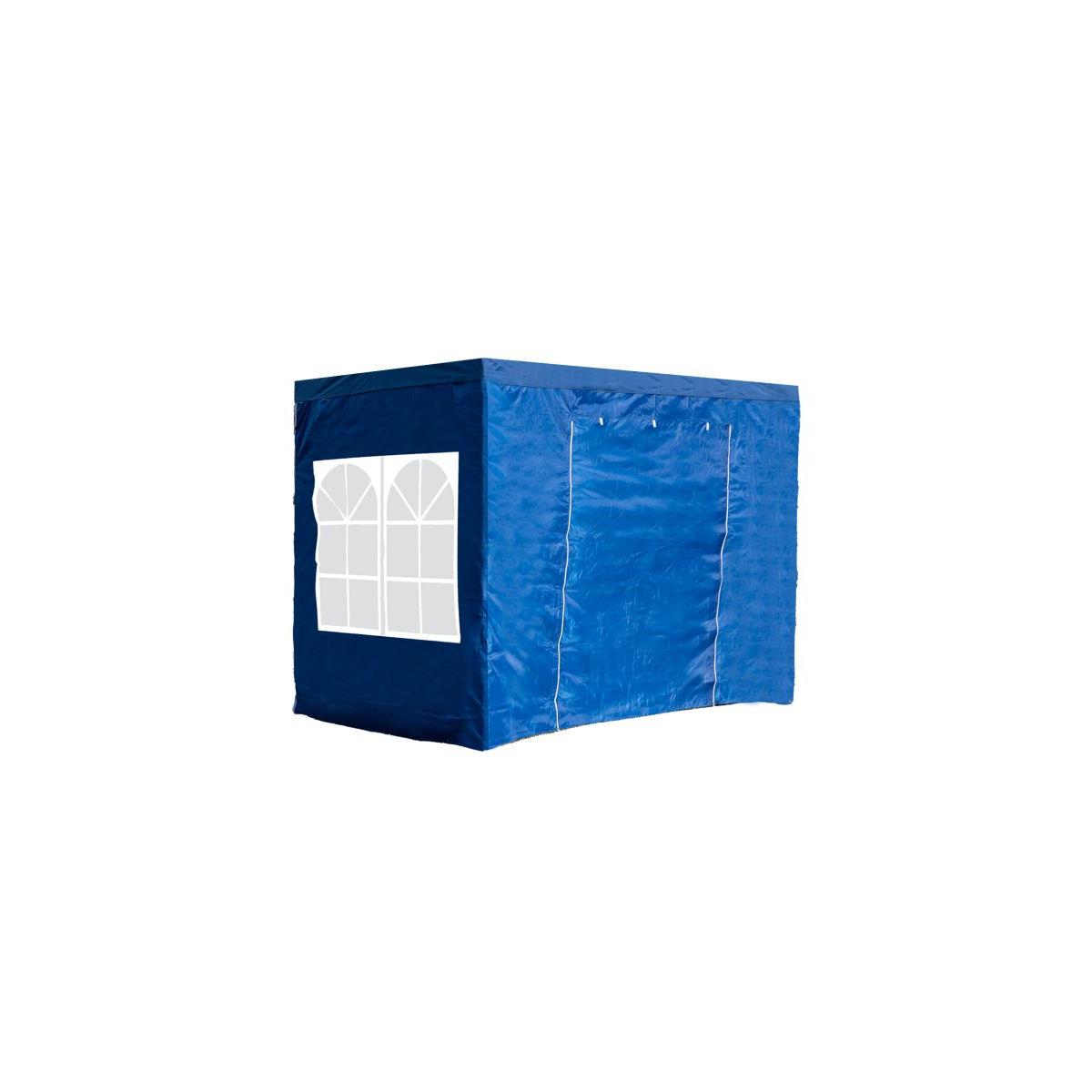 Regalos Miguel - Packs Laterales Carpas Plegables - Pack 4 Laterales para Carpas 2x2 Master 2L1V1P - Azul