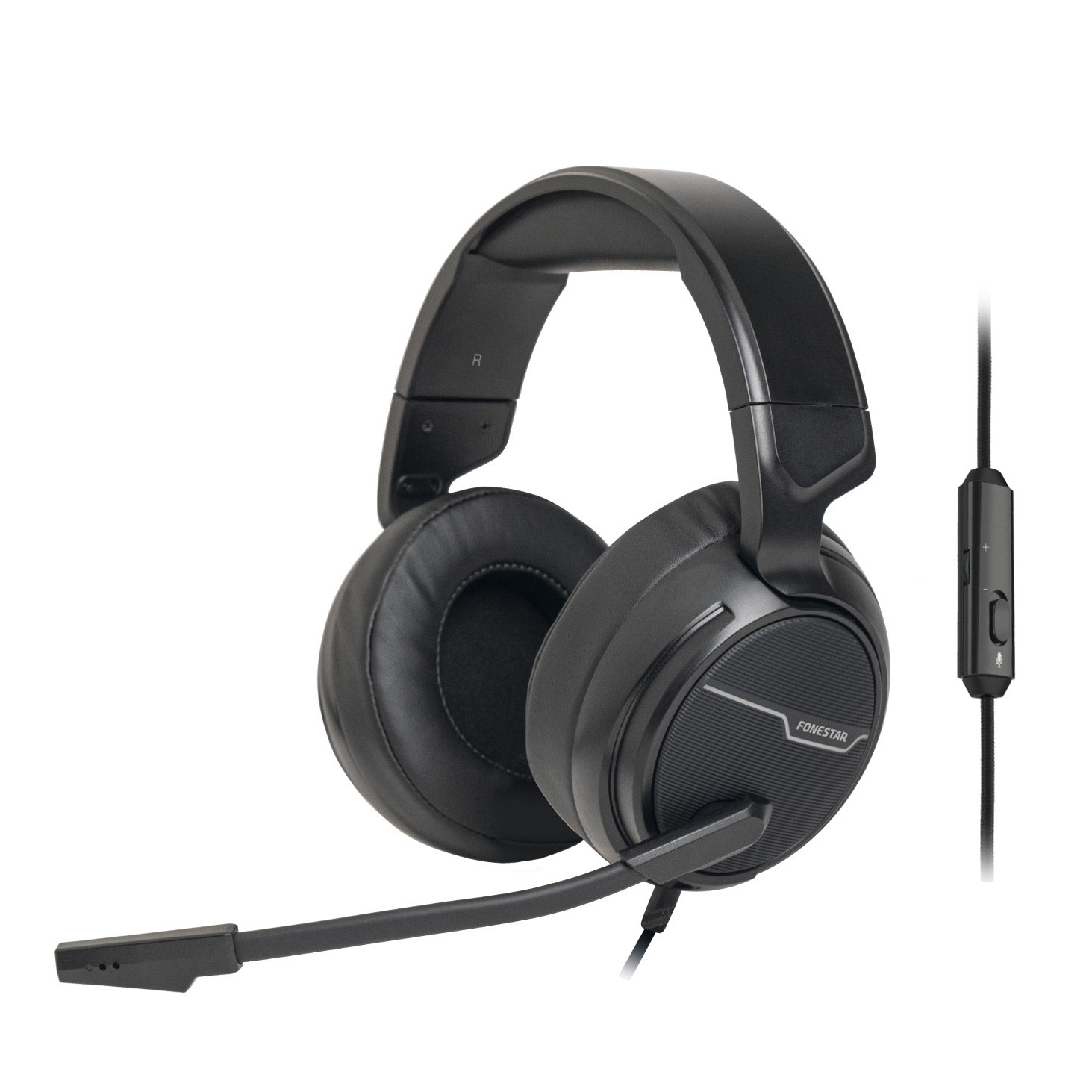 Auriculares Fonestar Gaming con Micrófono Abatible y Cancelación de Ruido