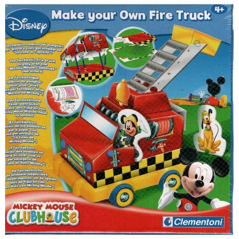 Construye Camión Bomberos Mickey Mouse Disney