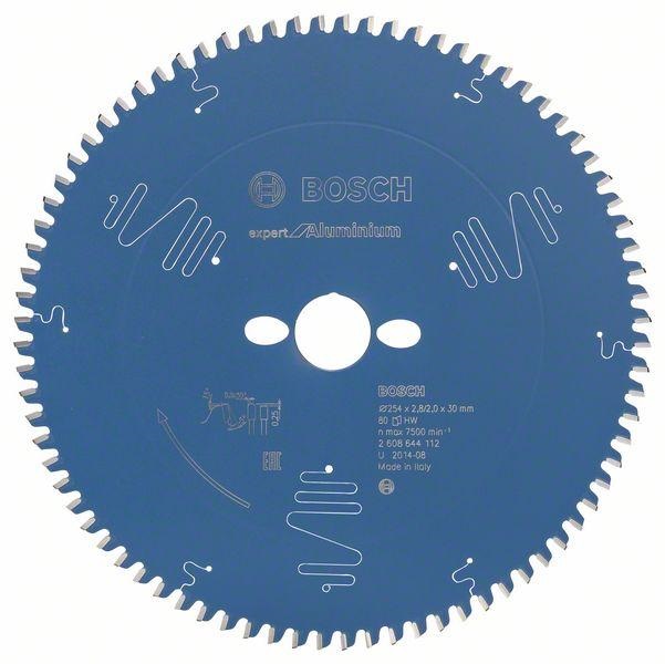 HOJA DE SIERRA EXPERT PARA ALUMINIO 254*30*2.8 80 T - B 2608644112