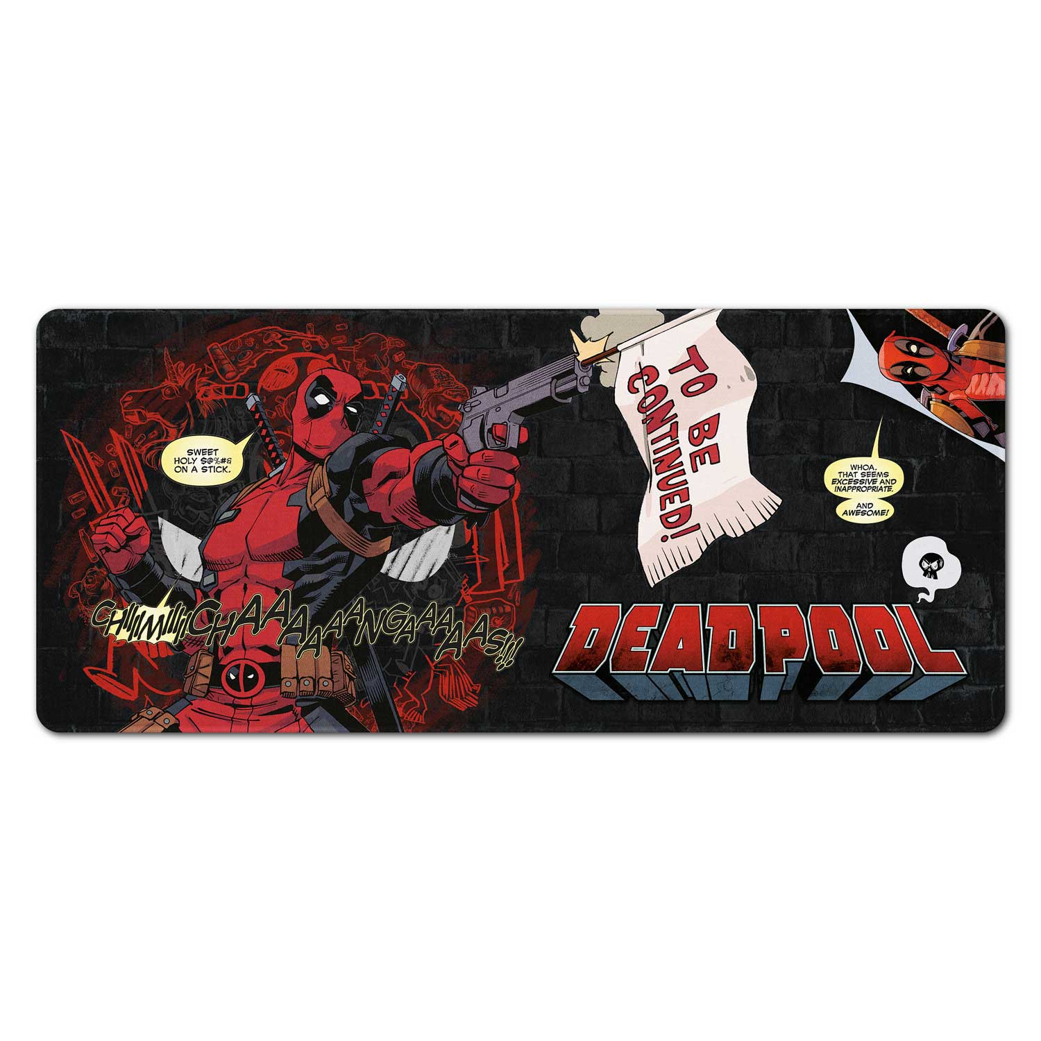 Alfombrilla raton xl marvel deadpool