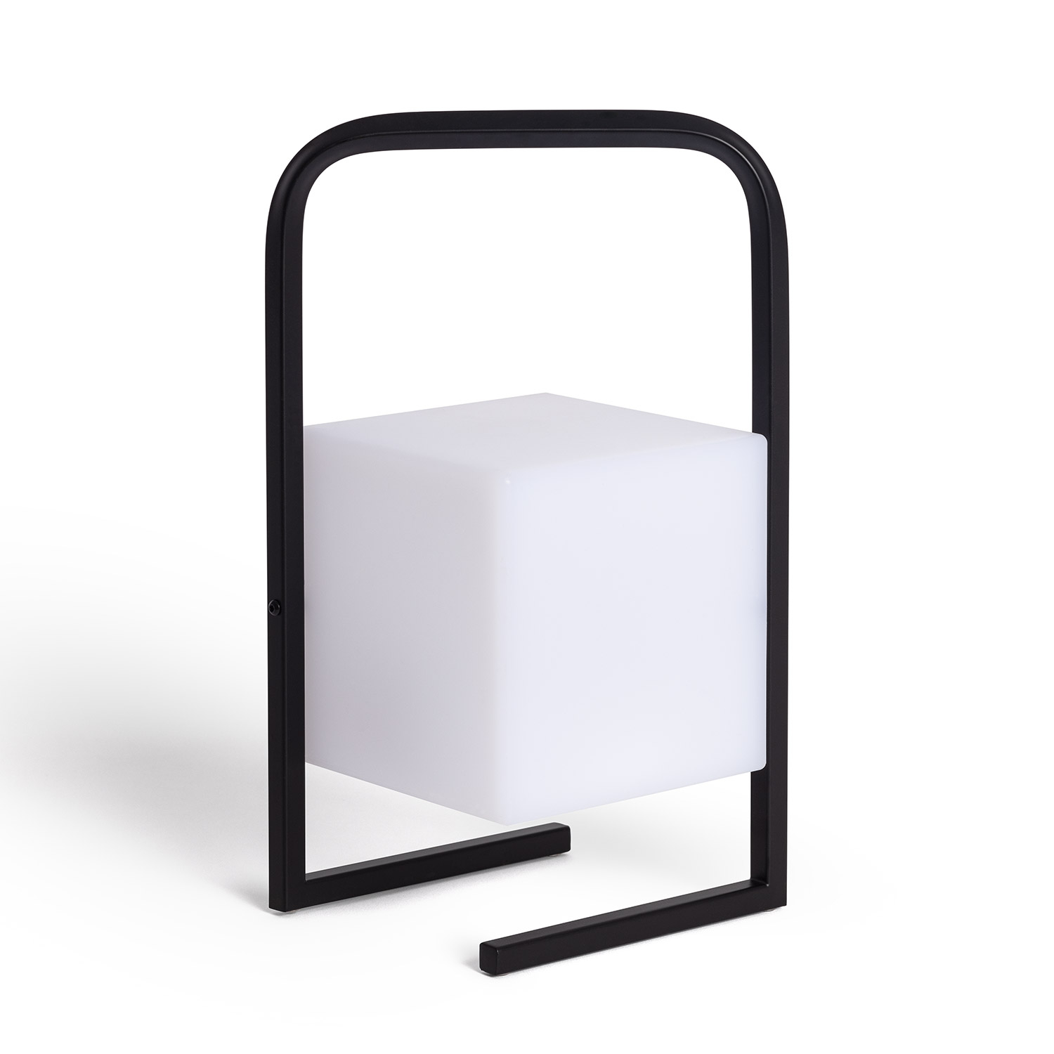 Ledkia Lámpara de Mesa LED Portátil para Exterior con Batería USB Recargable Tiber Negro